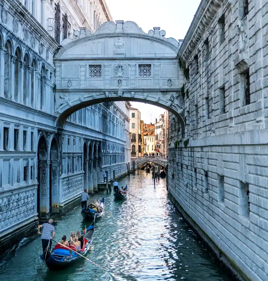 Viaje Romántico por Venecia: qué ver y hacer en 3 días 8 paseos en gondola por los canales de venecia